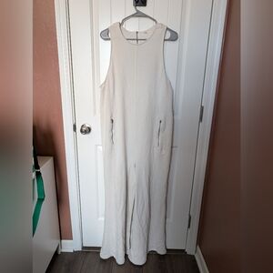 NWOTS FREE PEOPLE Movement Knit Cotton Blend Cream/White Medium